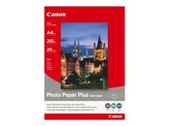Canon Photo Paper Plus SG-201 - fotopapir - halvblank - 20 ark - A4 - 260 g/m²