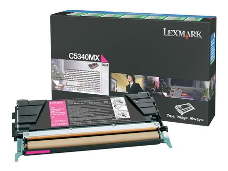 LEXMARK Ekstra høy ytelse - magenta - original - tonerpatron - LCCP, LRP