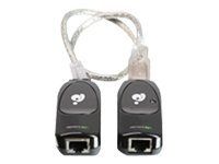 IOGEAR USB Ethernet Extender GUCE51 - USB-utvider - opp til 60.4 m