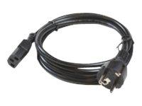 MicroConnect Strømkabel - IEC 60320 til IEC 60320 - 1.8 m - svart