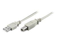 MicroConnect USB-kabel - USB (hann) til USB-type B (hann) - 1 m