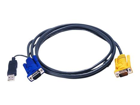 ATEN 2L-5206UP - video- / USB-kabel - 6 m (2L-5206UP)