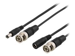 Deltaco video / strøm-kabel - 5 m