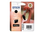 Epson T0871 - fotosort - original - blekkpatron (C13T08714010)