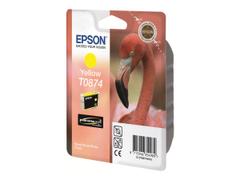 Epson T0874 - gul - original - blekkpatron