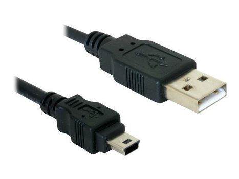 Delock USB-kabel - mini-USB type B til USB - 1.8 m (82252)