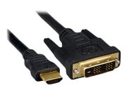 MicroConnect Videokabel - HDMI / DVI - HDMI (hann) til DVI-D (hann) - 5 m - svart (HDM191815)