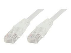 MicroConnect Nettverkskabel - RJ-45 (hann) til RJ-45 (hann) - 2 m - UTP - CAT 6 - halogenfri - hvit