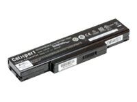 CoreParts Batteri til bærbar PC - 1 x 4800 mAh - mørk grå - for Compal IFL90; LG E500; MAXDATA NB Pro 6100; MSI GX600; Megabook M655; M66X; M67X; VR601 (MBI1740)