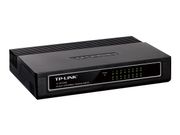 TP-Link TL-SF1016D 16-Port 10/ 100Mbps Desktop Switch - Switch - 16 x 10/100 - stasjonær (TL-SF1016D)