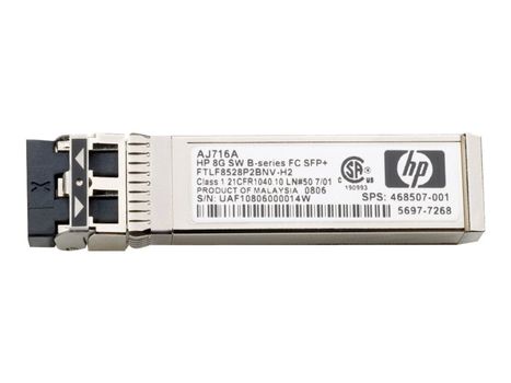 Hewlett Packard Enterprise HPE - SFP (mini-GBIC) transceivermodul - 4 Gb-fiberkanal (LW) (AN211A)