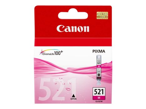 Canon CLI-521M - magenta - original - blekkbeholder (2935B001)