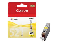 Canon CLI-521Y - 9 ml - gul - original - blekkbeholder - for PIXMA iP3600, iP4700, MP540, MP550, MP560, MP620, MP630, MP640, MP980, MP990, MX860, MX870
