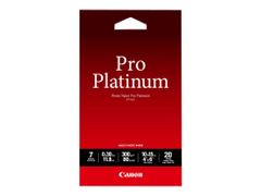 Canon Photo Paper Pro Platinum - fotopapir - 20 ark - 100 x 150 mm - 300 g/m²