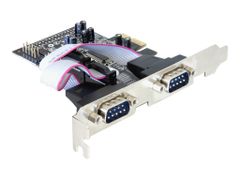 Delock 4 x serial PCI Express Card - seriell adapter - PCIe - 4 porter
