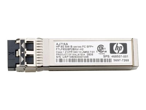 Hewlett Packard Enterprise HPE - SFP+ transceivermodul - 8 Gb-fiberkanal (LW) (AJ717A)