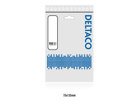 Deltaco Viftestrømadapter - 4-pin intern strøm (hann) til 3 pin internstr (hann) (SSI-38)