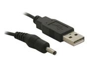 Delock USB/ strøm-kabel - 3,5 x 1,35 mm DC-jakk til USB - 1.5 m (82377)