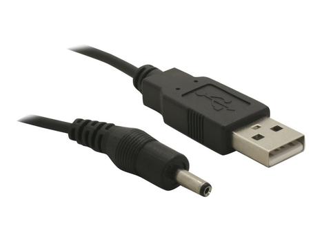 Delock USB/ strøm-kabel - 3,5 x 1,35 mm DC-jakk til USB - 1.5 m (82377)
