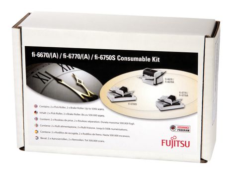Fujitsu Consumable Kit - rekvisitasett for skanner (CON-3576-012A)