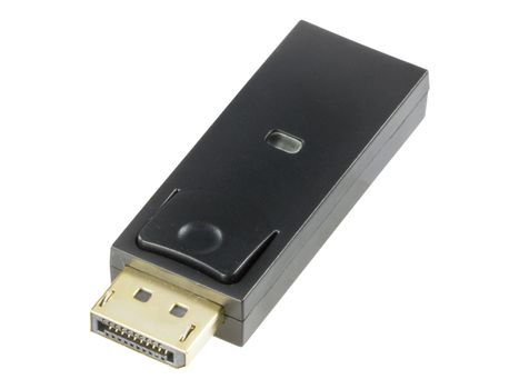 Deltaco Video adapter - DisplayPort / HDMI - DisplayPort (hann) til HDMI (hunn) (DP-HDMI)