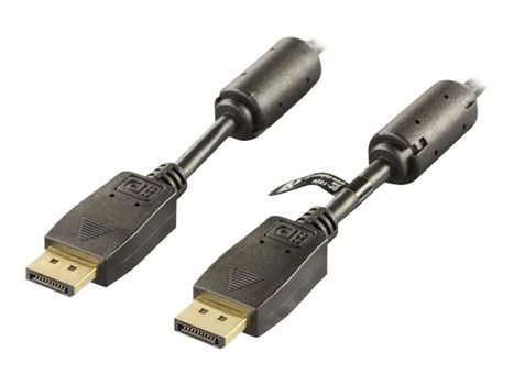 Deltaco DP-1020 - DisplayPort-kabel - 2 m (DP-1020)