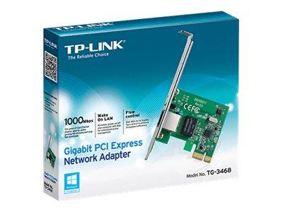 TP-Link TG-3468 - nettverksadapter - PCIe - Gigabit Ethernet (TG-3468)