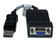 StarTech DisplayPort to VGA Adapter - 1920x1200 - Active DP to VGA Video Converter - Plug and Play DP to VGA Connector (DP2VGA) - displayadapter - 25 cm (DP2VGA)