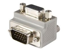 StarTech Right Angle VGA Adapter - Right Angle VGA to VGA - Male/Female - Type 1 - VGA Adapter Cable (GC1515MFRA1) - VGA-adapter