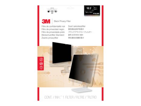 3M personvernfilter for 18,5" widescreen - personvernfilter for skjerm - 18,5" bredde (PF18.5W)