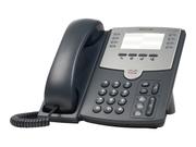 Cisco Small Business SPA 501G - VoIP-telefon - SIP, SIP v2, SPCP - multilinje - sølv, mørk grå - for Small Business Pro Unified Communications 320 with 4 FXO (SPA501G)