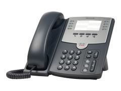 Cisco Small Business SPA 501G - VoIP-telefon - SIP, SIP v2, SPCP - multilinje - sølv, mørk grå - for Small Business Pro Unified Communications 320 with 4 FXO