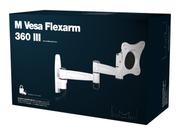 MULTIBRACKETS M VESA Flexarm 360 III - Veggmontering for LCD-TV - svart - skjermstørrelse: 15"-32" (7350022733299)
