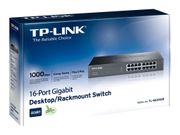 TP-Link TL-SG1016D 16-Port Gigabit Switch - switch - 16 porter - ikke-styrt (TL-SG1016D)