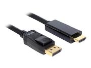 Delock adapterkabel - DisplayPort / HDMI - 3 m (82435)