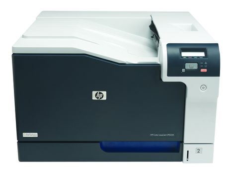 HP Color LaserJet Professional CP5225n - Skriver - farge - laser - A3 - 600 dpi - inntil 20 spm (mono) / inntil 20 spm (farge) - kapasitet: 350 ark - USB, LAN (CE711A#ABY)
