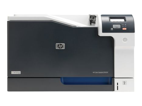 HP Color LaserJet Professional CP5225dn - Skriver - farge - Dupleks - laser - A3 - 600 dpi - inntil 20 spm (mono) / inntil 20 spm (farge) - kapasitet: 350 ark - USB, LAN (CE712A#B19)