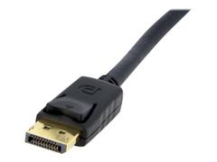 StarTech 3ft DisplayPort Panel Mount Cable - F/M - DisplayPort-kabel - DisplayPort (hann) til DisplayPort (hunn) - 91.4 cm - låst, formstøpt - svart - for P/N: DP2MDPMF6IN