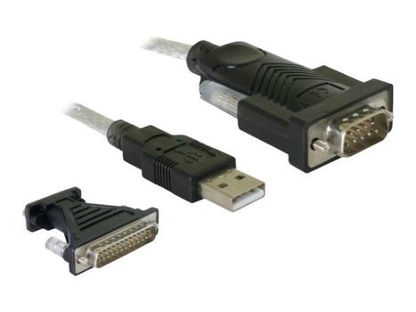 Delock seriell adapter - USB - RS-232 (61308)