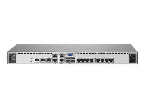 Hewlett Packard Enterprise HPE IP Console G2 Switch with Virtual Media and CAC 2x1Ex16 - KVM-svitsj - 16 porter (AF621A)