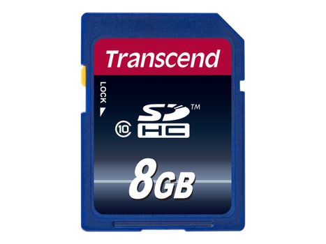 Transcend Ultimate - flashminnekort - 8 GB - SDHC