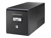 BLUEWALKER PowerWalker VI 1000 LCD - UPS - AC 220/ 230/ 240 V - 600 watt - 1000 VA 7 Ah - USB - utgangskontakter: 4 - svart (10120018)