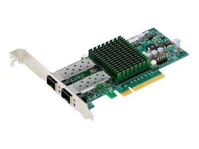 SUPERMICRO Add-on Card AOC-STGN-i2S - Nettverksadapter - PCIe 2.0 x8 lav profil - 10 GigE - 2 porter - for SuperServer 5086B-TRF (AOC-STGN-I2S)