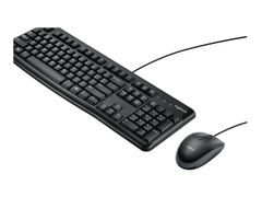 Logitech Desktop MK120 - tastatur- og mussett - QWERTY - US International Inn-enhet
