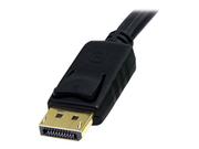 StarTech 4-in-1 USB DisplayPort KVM Switch Cable w/ Audio & Microphone - video- / USB / audio-kabel - 1.8 m (DP4N1USB6)