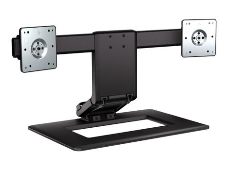 HP Adjustable Dual Display Stand stativ - for 2 LCD-skjermer (AW664AA#AC3)