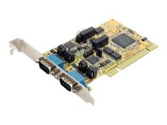 StarTech 2 Port RS232/422/485 PCI Serial Adapter Card w/ ESD - seriell adapter - PCI - RS-232 x 2