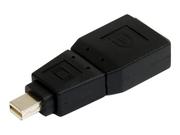 StarTech Mini DisplayPort to DisplayPort Adapter Converter - Mini DP (m) to DP (f) Converter Adapter (GCMDP2DPMF) - DisplayPort-adapter (GCMDP2DPMF)