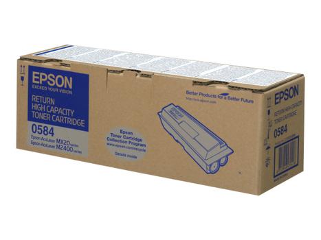 Epson høykapasitets - svart - original - tonerpatron - Epson Return Program (C13S050584)