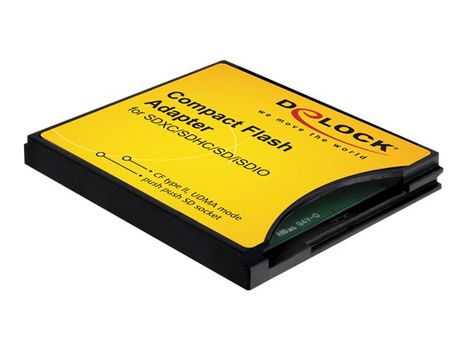 Delock Compact Flash SD-kortadapter (61796)